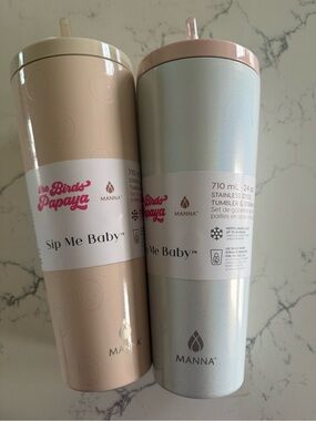 The Birds Papaya x Manna Tumblers